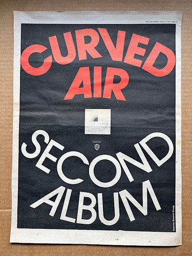 Curved air second album poster - curved,