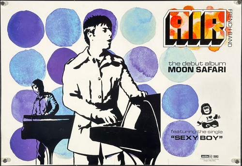 Raro poster promo musicale