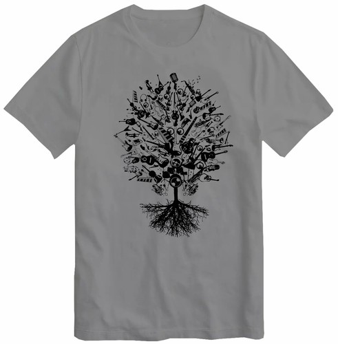 Shirt albero della musica - della,